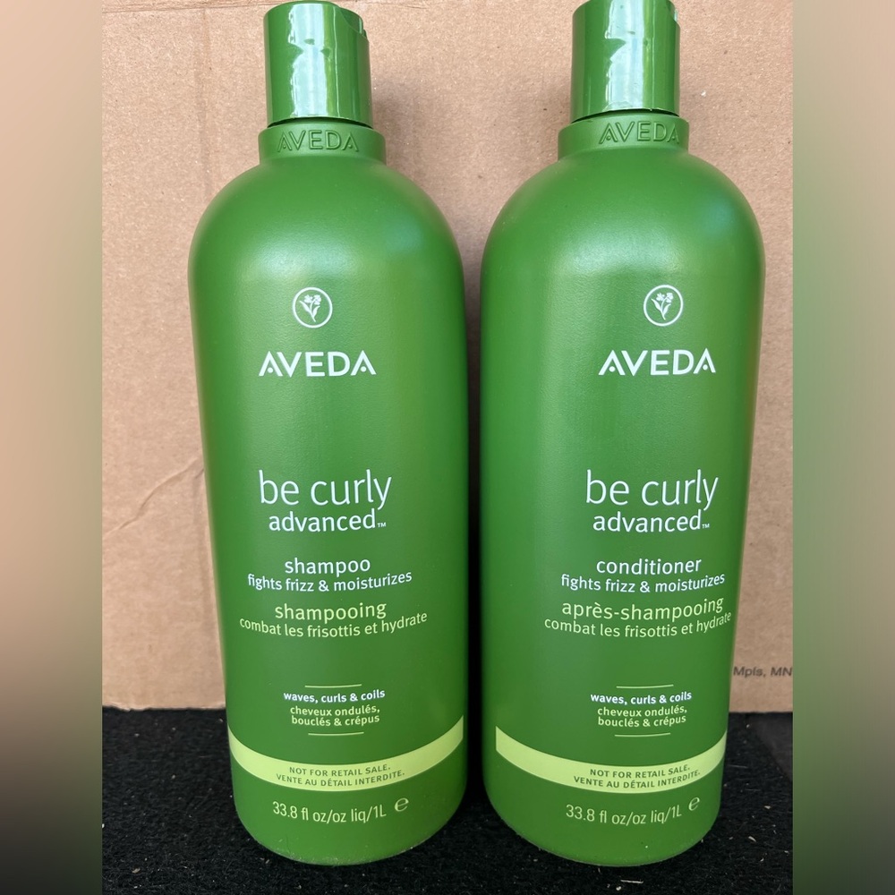 Aveda Be Curly Advanced Shamooo & Conditioner 33.8 oz Duo set..